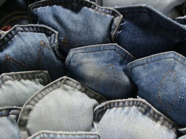 denim chair